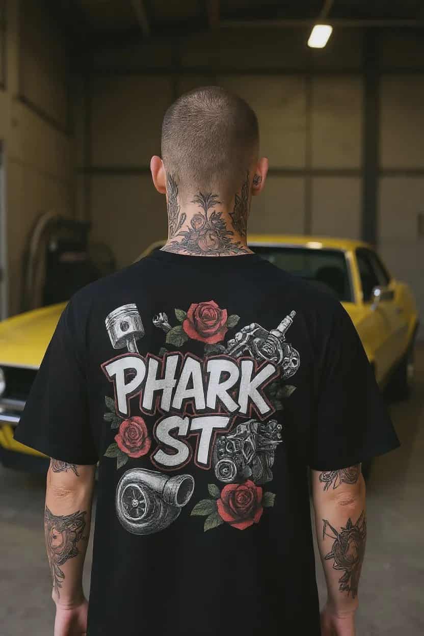 Phark St Steel & Petals Tee